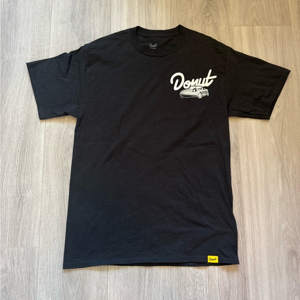 Mens Donut Racing Tshirt Black